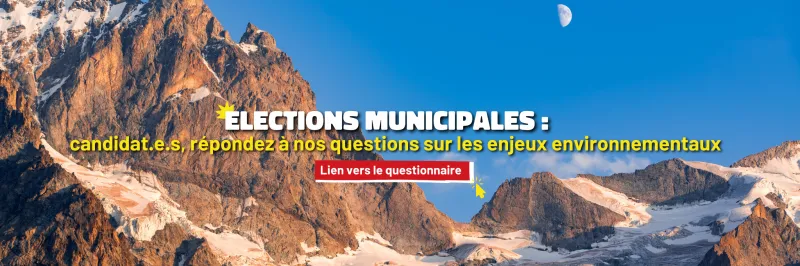 Elections municipales : candidat.e.s, répondez à notre questionnaire sur les enjeux environnementaux