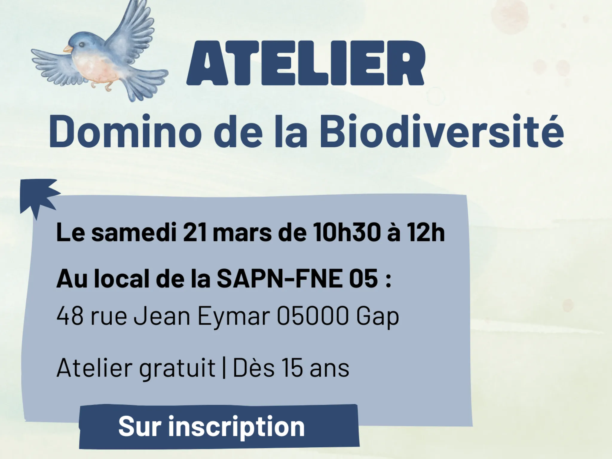 Affiche de l'événement