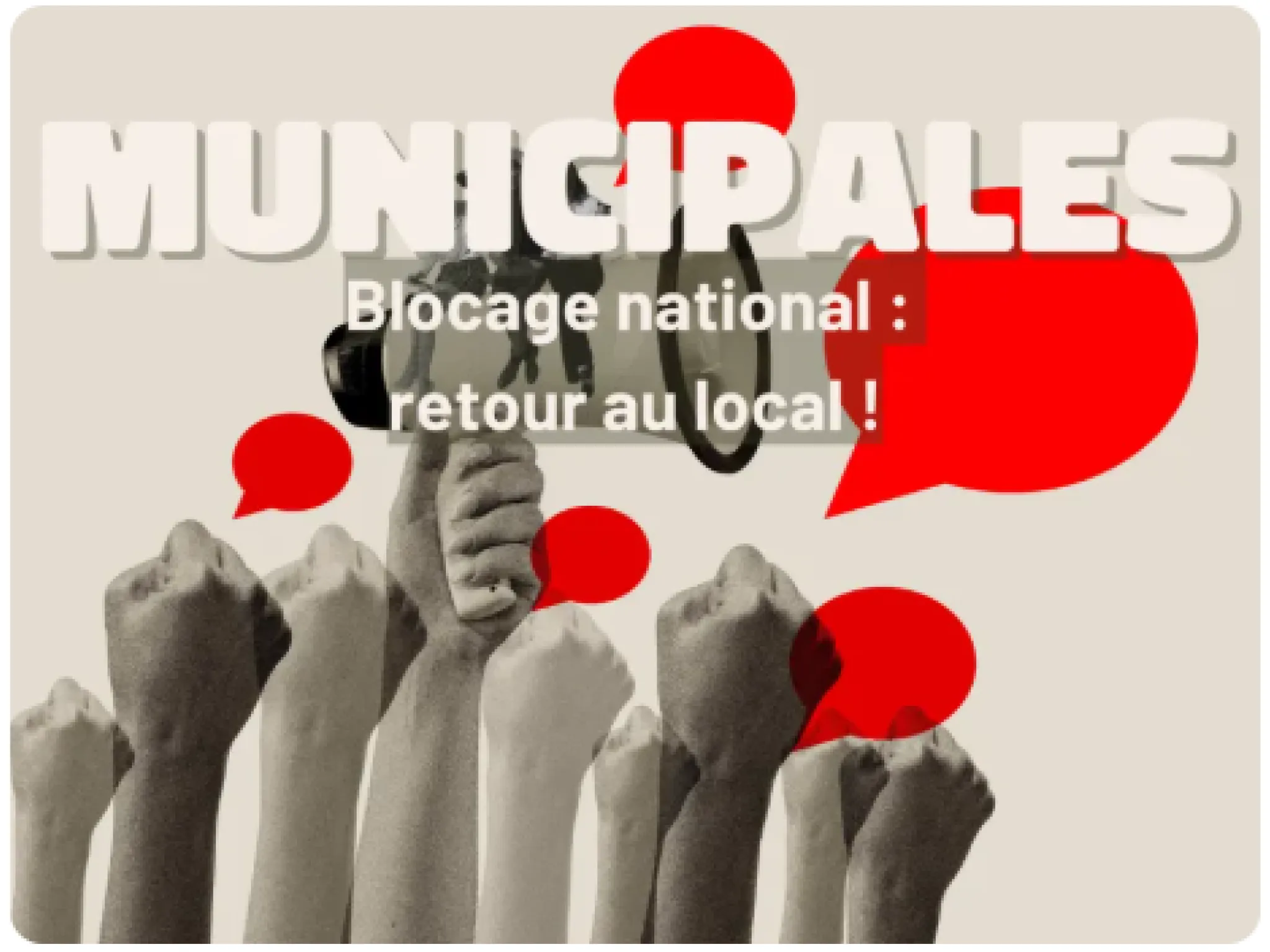 Muncipales : retour au local !