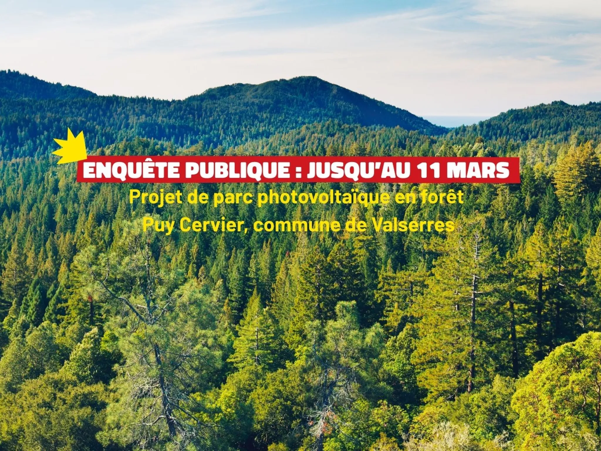 enquête publique parc photovoltaïque de Valserres